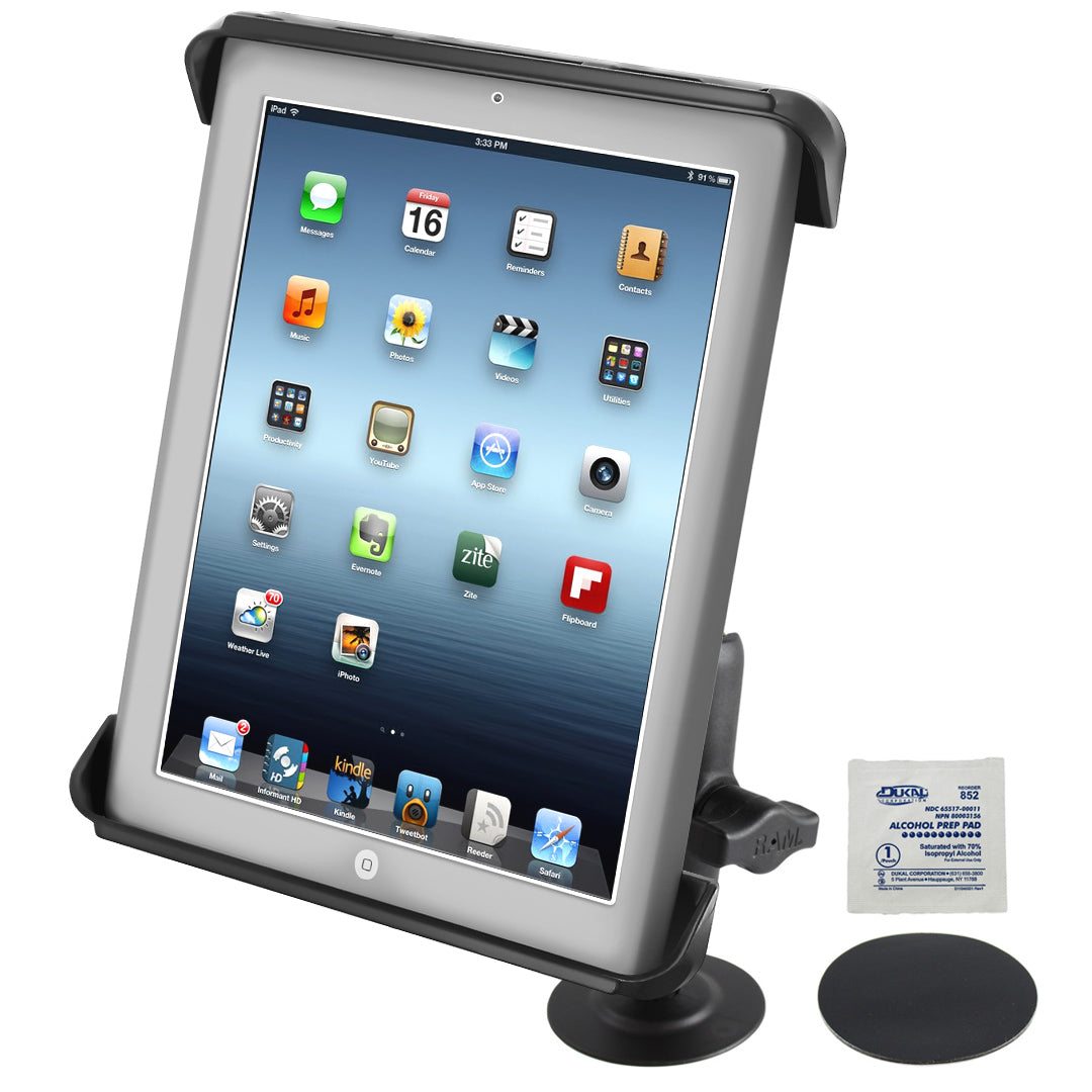 RAP-B-378-TAB-LG.jpg RAM® Tab-Tite™ Mount with Flex Adhesive Base for Large Tablets - Image 1