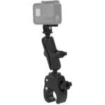 RAM Tough-Claw Double Ball Mount with Universal Action Camera Adapter