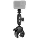 RAM Tough-Claw Medium Clamp Mount with Universal Action Camera Adapter