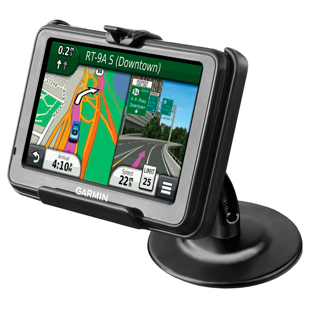 RAP-SB-180-GA25.jpg RAM® Lil Buddy™ Adhesive Dash Mount for Garmin nuvi 2495LMT, 465T + More - Image 1