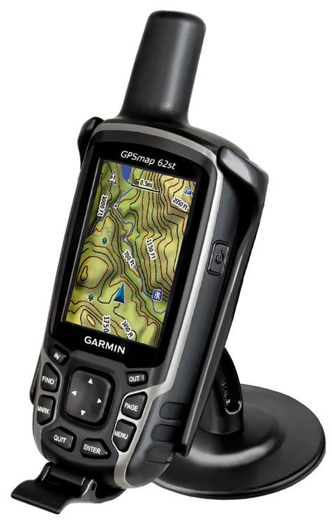 RAP-SB-180-GA41U.jpg RAM® Lil Buddy™ Adhesive Dash Mount for Garmin GPSMAP 62 & 64 + More - Image 1