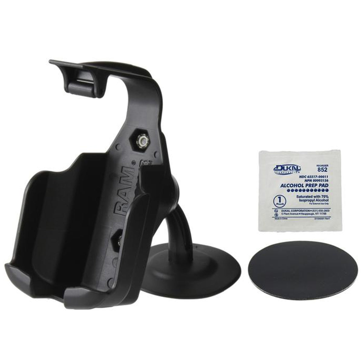 RAP-SB-180-GA48.jpg RAM® Lil Buddy™ Adhesive Dash Mount for Garmin Approach & eTrex 10/20/30 - Image 1