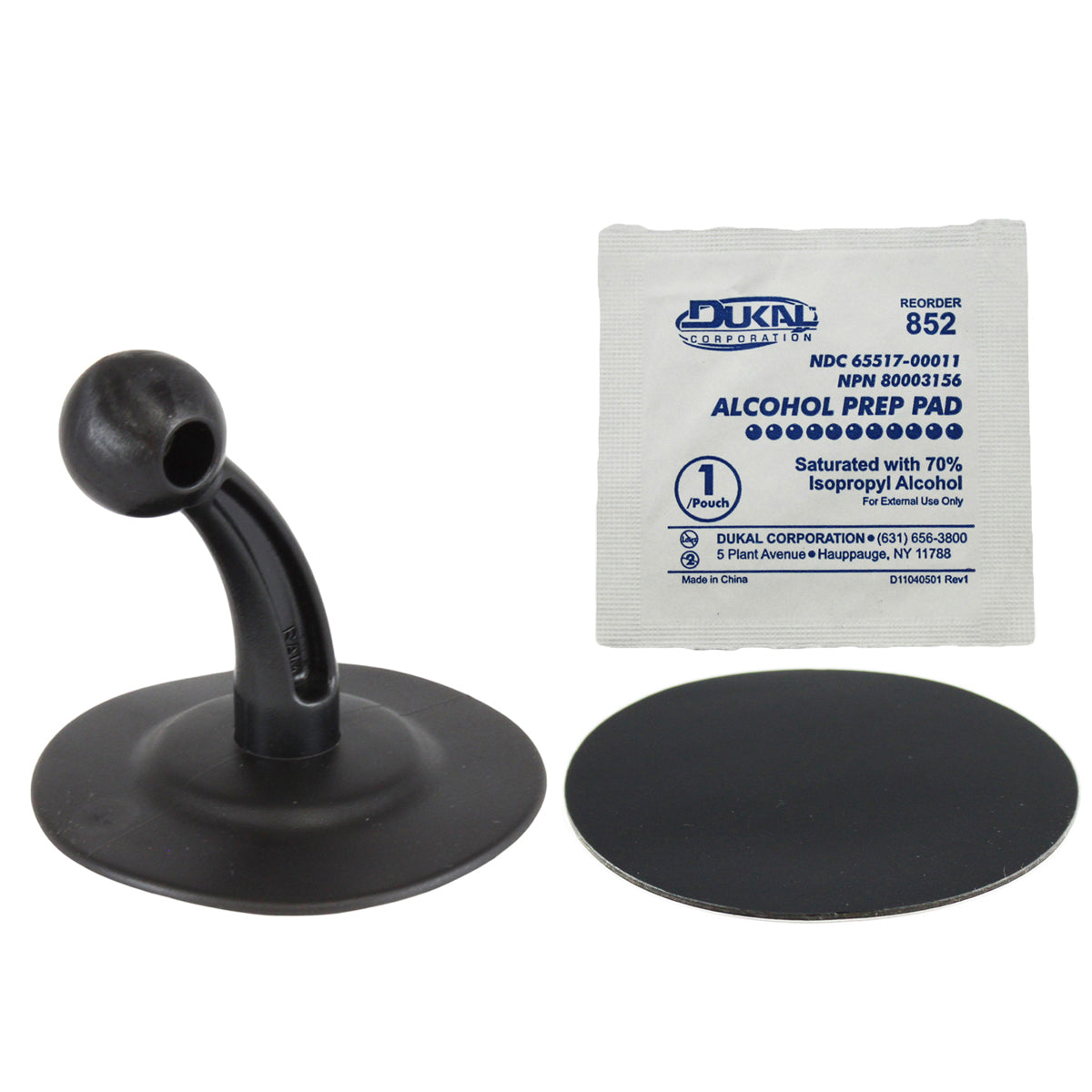 RAP-SB-180NBU.jpg RAM® Lil Buddy™ Adhesive Dash Base with RAM® Snap-Link™ Ball - Image 1