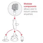RAM Action Camera Universal Ball Adapter - Image 5