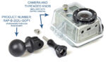 RAM Action Camera Universal Ball Adapter - Image 7