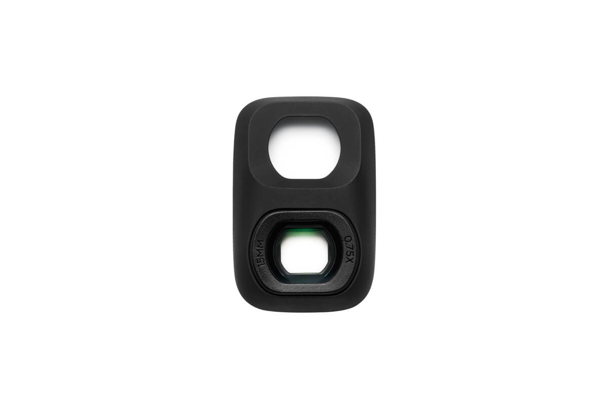 01-lens-front-featured.jpg DJI Osmo Pocket 4P Wide-Angle Lens (Black) - Image 1