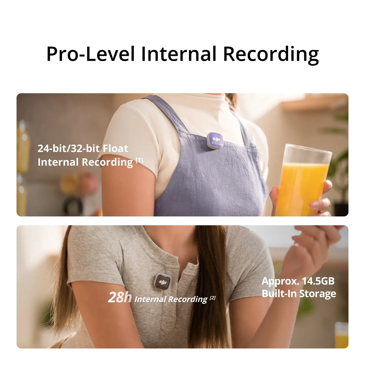 Pro-Level Internal Recording