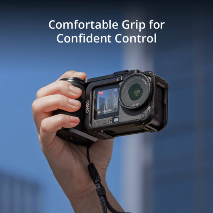 Comfortable grip for confident control