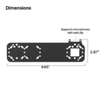 RAM® Standard Bracket Adapter for PTT Remote Speaker Microphones - Image 4