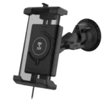 RAM® Quick-Grip™ Pro XL Suction Cup Mount with Qi2 15W Wireless Charger - Image 8