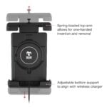 RAM® Quick-Grip™ Pro XL Suction Cup Mount with Qi2 15W Wireless Charger - Image 4
