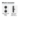 RAM® 13" Double Socket Arms - Dual Long B Size - Image 3