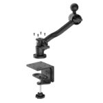 RAM® Heavy Duty C-Clamp Base with Swivel Ratchet Arm & Ball - C Size - Image 2