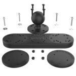 RAM® Tough-Mag™ Double Magnetic Heavy Duty Mount - D Size Short - Image 3