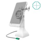 GDS® Uni-Conn™ Powered 7" Pedestal Dock with USB-C - Gray - Image 2