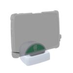 GDS® Desktop Dock with USB-C 2.0 Power Delivery - Large Tablets - Gray - Image 2