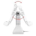 GDS® Uni-Conn™ 7" Locking Pedestal Dock with USB-C - Gray - Image 3