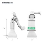 GDS® Uni-Conn™ 7" Locking Pedestal Dock with USB-C - Gray - Image 6