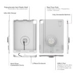 IntelliSkin® Thin-Case™ for iPad Pro 12.9 3-5 Gen (Rear Pogo Pads) Gray - Image 5
