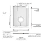 IntelliSkin® Thin-Case™ for Apple iPad Pro 12.9 3rd - 5th Gen - Gray - Image 5