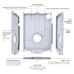 IntelliSkin® Next Gen for iPad Pro 13, Air 13 & Pro 12.9 - Gray - Image 5