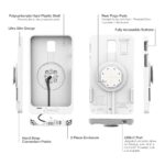 IntelliSkin® Thin-Case™ for Tab Active5 & 3 (Rear Pogo Pads) - Gray - Image 5