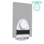 GDS® Tab-Conn™ for Tablets Without Case (D Shape & Rear Pads) - Gray