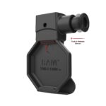 RAM® Belt Clip Holder with Release Button for GDS® Uni-Conn™ Button - Image 3