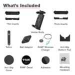 RAM® Quick-Grip™ Pro XL with Ball & Qi2 15W Wireless Charger - Image 7