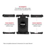 RAM® Quick-Grip™ Pro XL Vibration Damping Phone Mount with Tough-Claw™ - Image 5