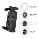 RAM® Quick-Grip™ Pro XL Vibration Damping Phone Mount with Tough-Claw™ - Image 6