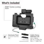 RAM® Combo-Locking Power + Data Dock for Tab Active5 Pro & 4 Pro - Image 6