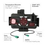 RAM® Locking Modular Power + Single USB Dock for Samsung Tab Active5 & 3 - Image 4