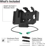 RAM® EZ-Roll'r™ Modular Power + Single USB Dock Samsung Tab Active5 & 3 - Image 5