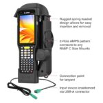 RAM® Powered Dock + Single USB-A for Zebra MC3300/3400/3450 - Image 5
