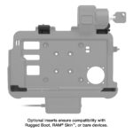 Locking RAM® Thin-Dock™ for Zebra ET401 & ET4x 8" - Image 5