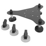 RAM® Tough-Mag™ 48MM 3-Point Pivoting Magnetic Mounting Base - Image 2