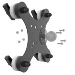RAM® Tough-Mag™ 48MM 4-Point Magnetic Mounting Base - Image 3