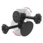 RAM® Dual 90-Degree Pivot Magnetic Mount with Knob - Image 2