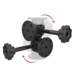 RAM® Dual 90-Degree Pivot Mount with Knob - Image 2