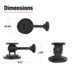 RAM® Single Pivot Magnetic Mount with Knob - Image 3