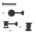 RAM® Single Pivot Mount with Knob - Image 3