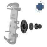 RAM® Rotating Ball Adapter for Phone and Handheld Holders - B Size - Image 2