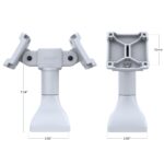 RAM® 7" Pedestal Mount with Dual 75mm VESA Adapters - Gray - Image 3