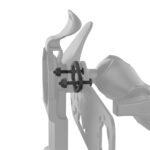 RAM® Diamond Spacer with 2-Hole AMPS Pattern and Mounting Hardware - Image 2