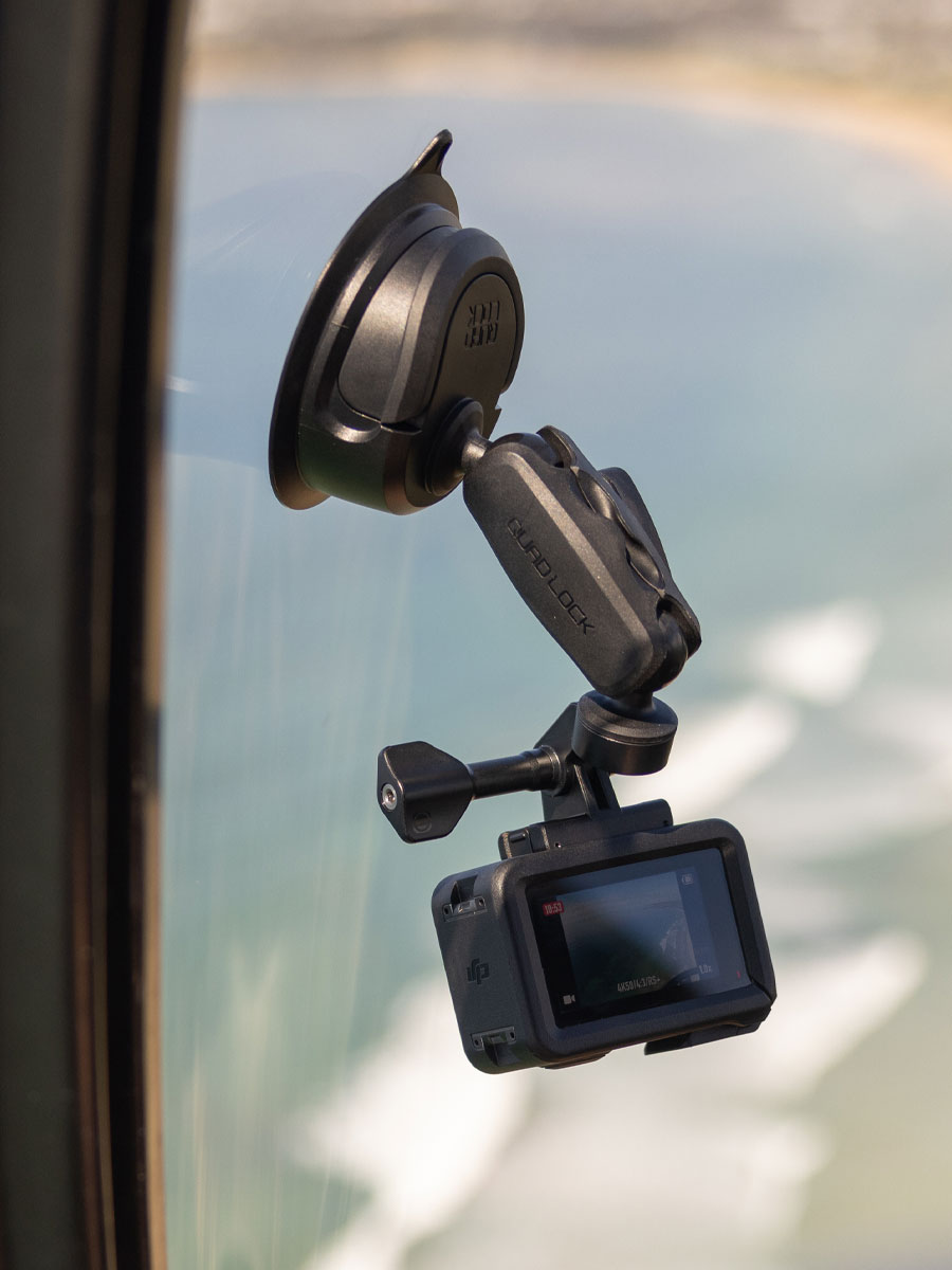 Quad Lock Action Camera