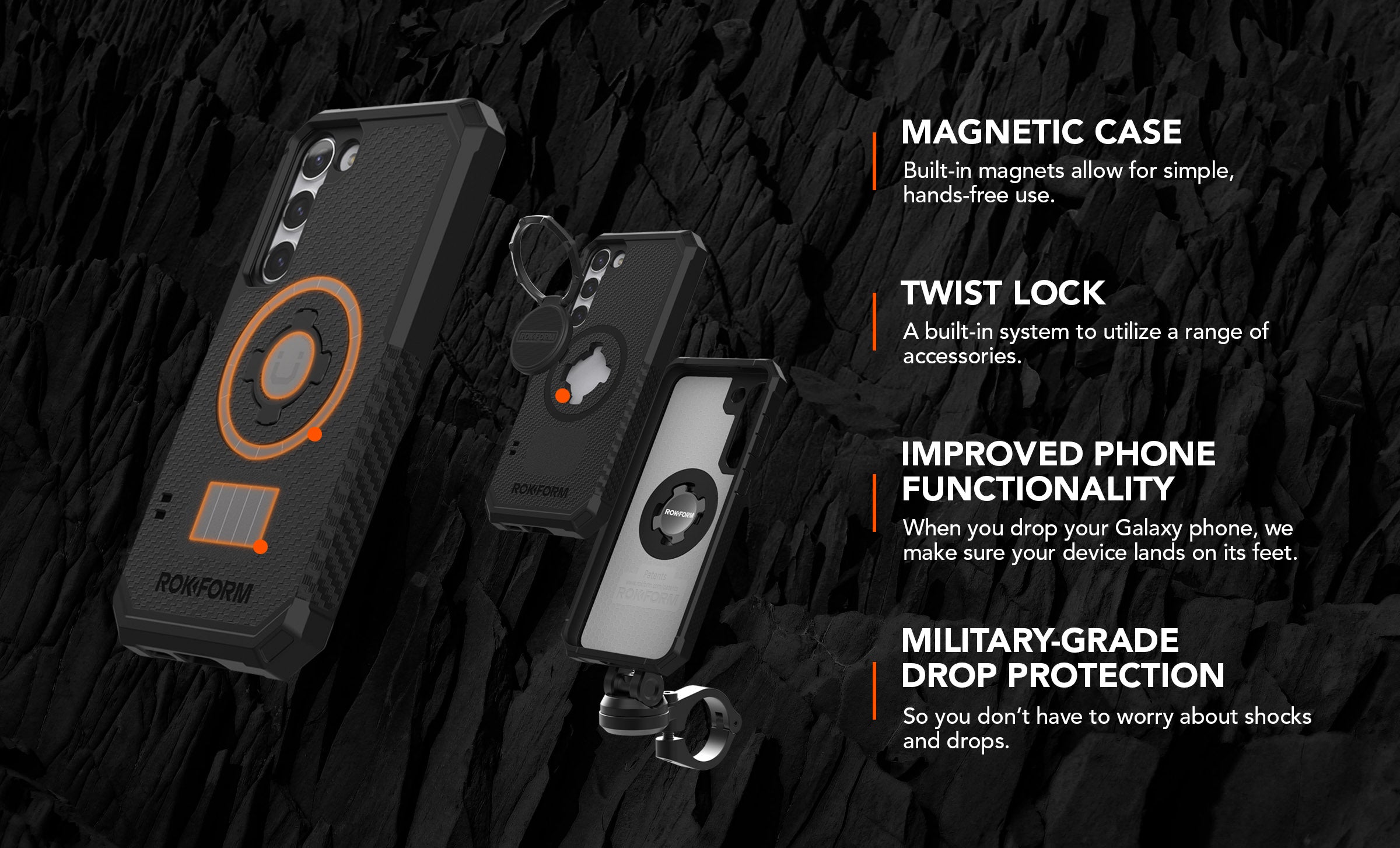 Rugged Case features